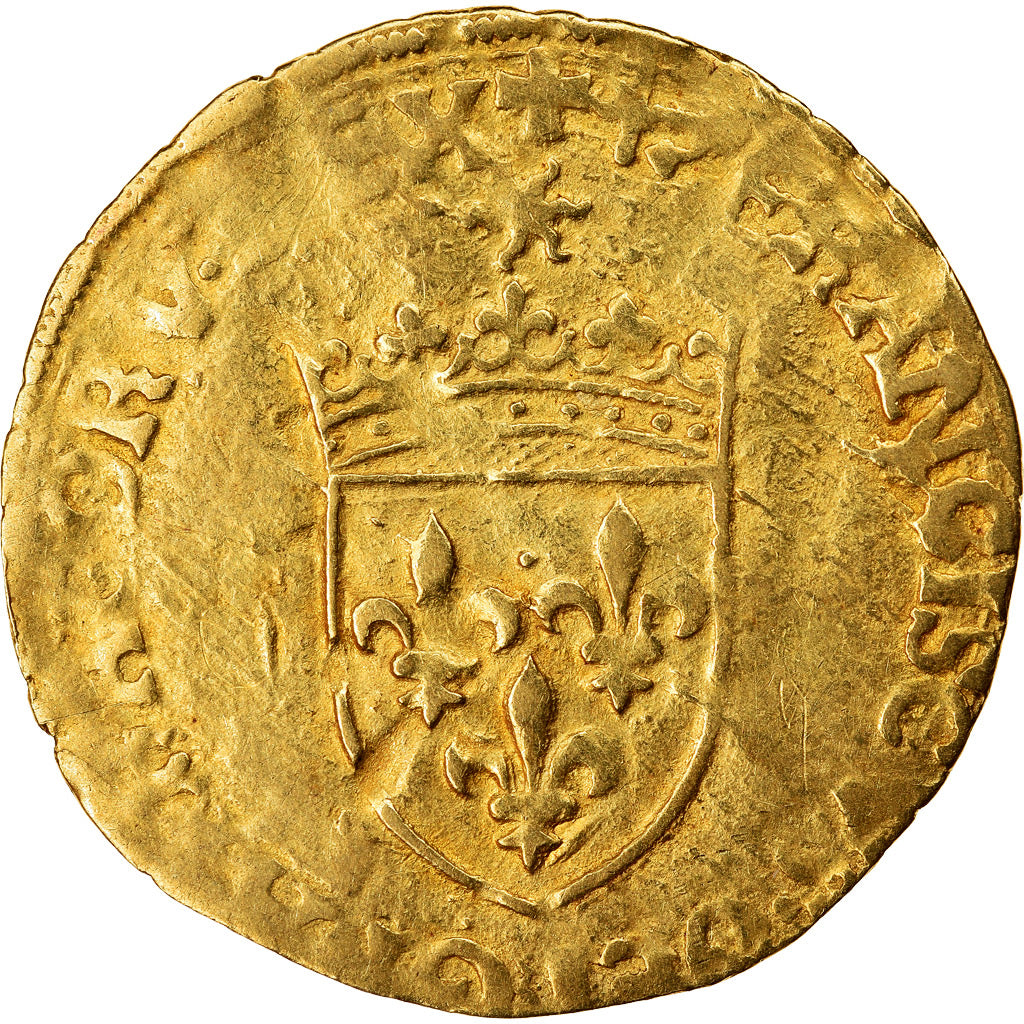 Münze, Frankreich, Ecu d'or, Montpellier, S+, Gold, Duplessy:775
