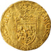 Moneta, Francia, Ecu d'or, Montpellier, MB+, Oro, Duplessy:775