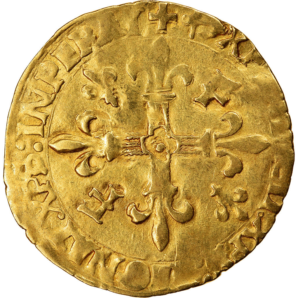 Münze, Frankreich, Ecu d'or, Montpellier, S+, Gold, Duplessy:775