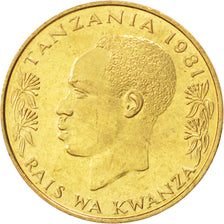 Coin, Tanzania, 20 Senti, 1981, MS(63), Nickel-brass, KM:2