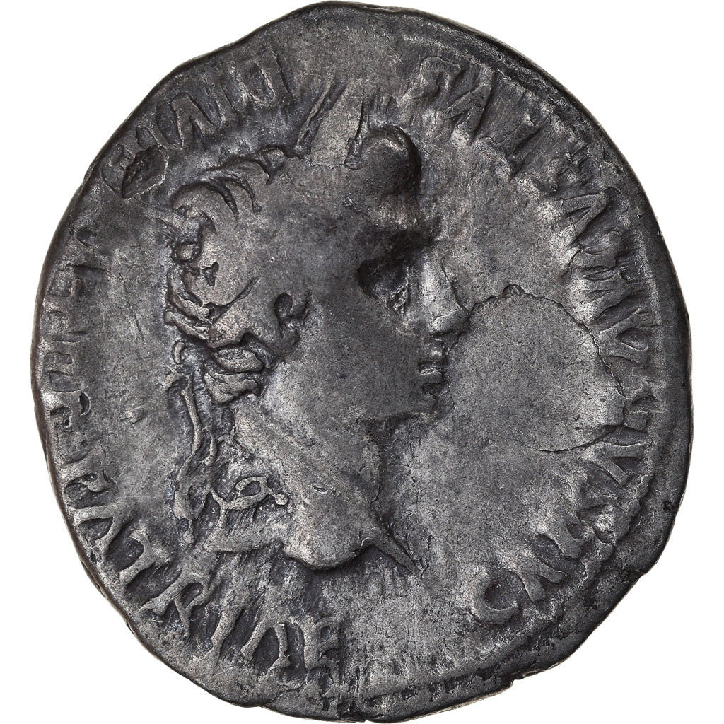 Moneta, Augustus, Denarius, Lyon - Lugdunum, BB, Argento, RIC:207