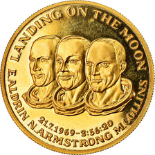 Frankreich, Medaille, Landing on the Moon, History, 1969, Monnaie de Paris