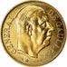 France, Medal, Charles de Gaulle, 1980, MS(65-70), Gold
