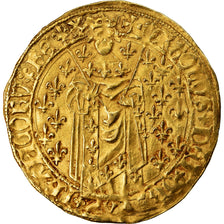 Coin, France, Royal d'or, Chinon, AU(50-53), Gold, Duplessy:455