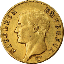 Moneta, Francja, Napoléon I, 40 Francs, AN 13, Paris, EF(40-45), Złoto