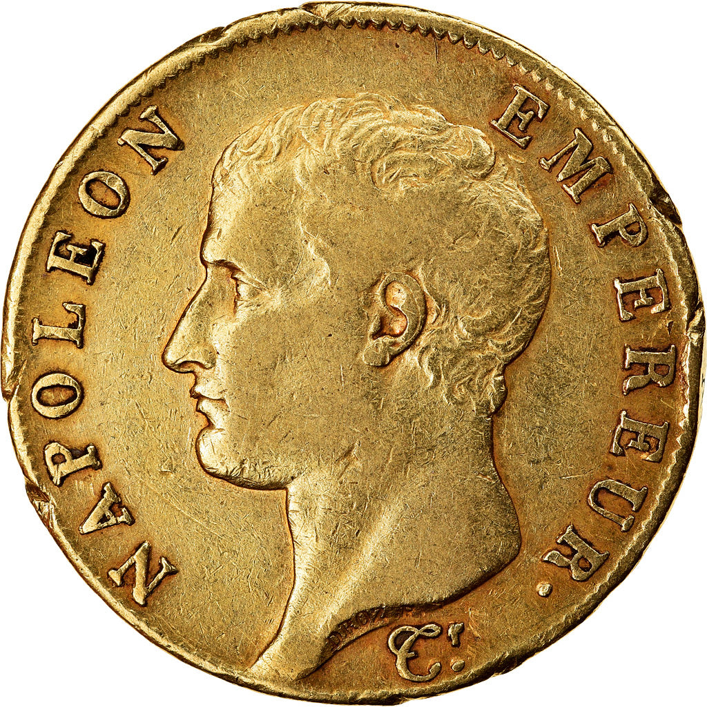 Münze, Frankreich, Napoléon I, 40 Francs, 1806, Paris, S+, Gold, KM:675.1