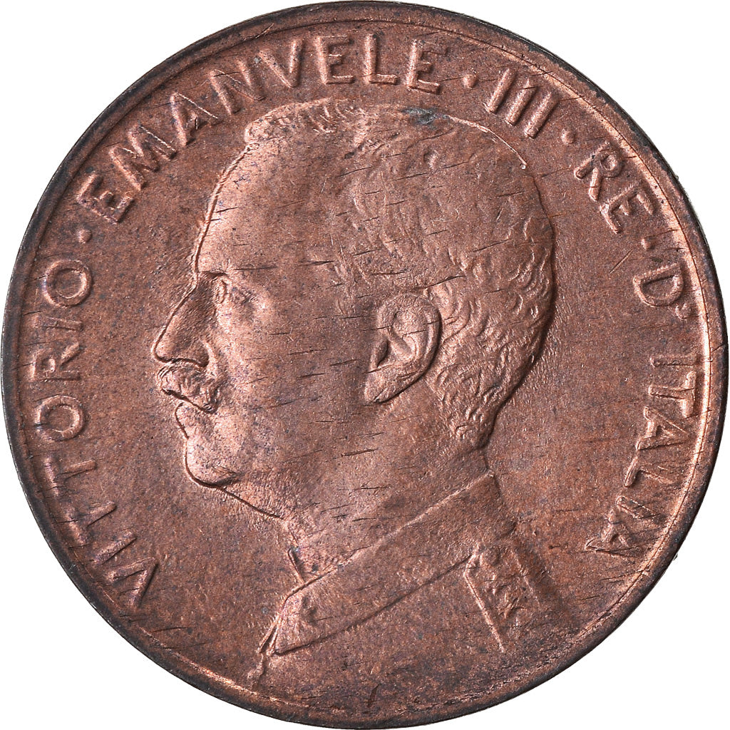 Münze, Italien, Vittorio Emanuele III, Centesimo, 1915, Rome, UNZ+, Bronze