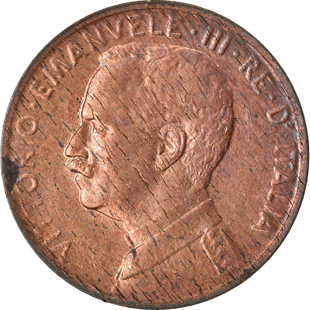 Münze, Italien, Vittorio Emanuele III, Centesimo, 1915, Rome, UNZ+, Bronze