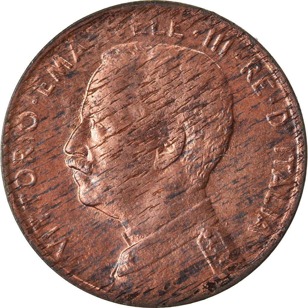 Münze, Italien, Vittorio Emanuele III, Centesimo, 1915, Rome, UNZ+, Bronze