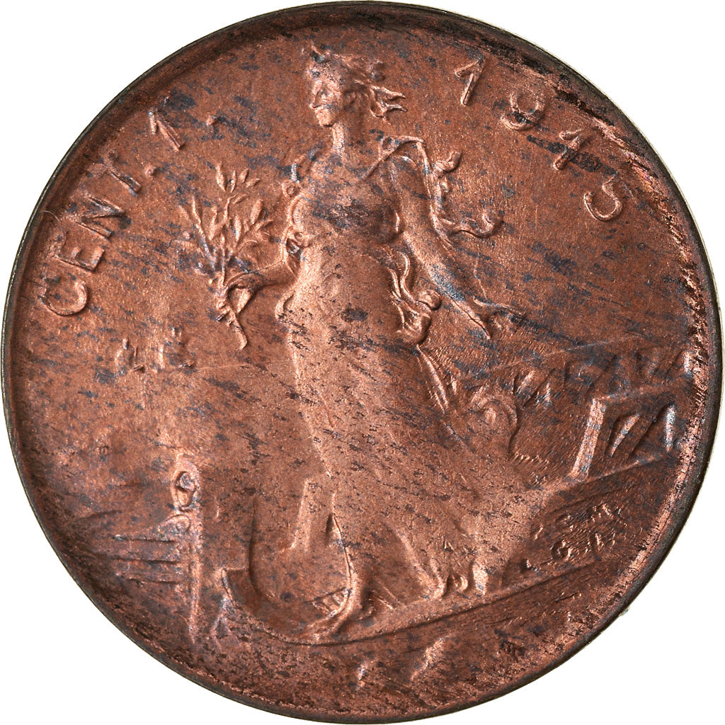 Münze, Italien, Vittorio Emanuele III, Centesimo, 1915, Rome, UNZ+, Bronze