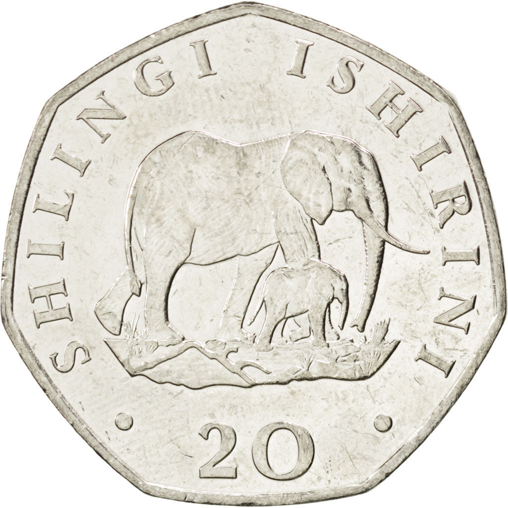 Tanzanie, 20 Shilingi 1992, KM 27.2