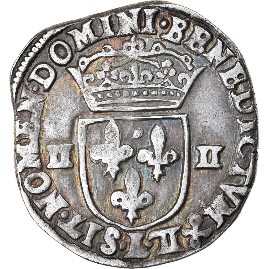 Münze, Frankreich, Louis XIII, 1/4 Écu à la croix, 1/4 Ecu, 1613, Bayonne