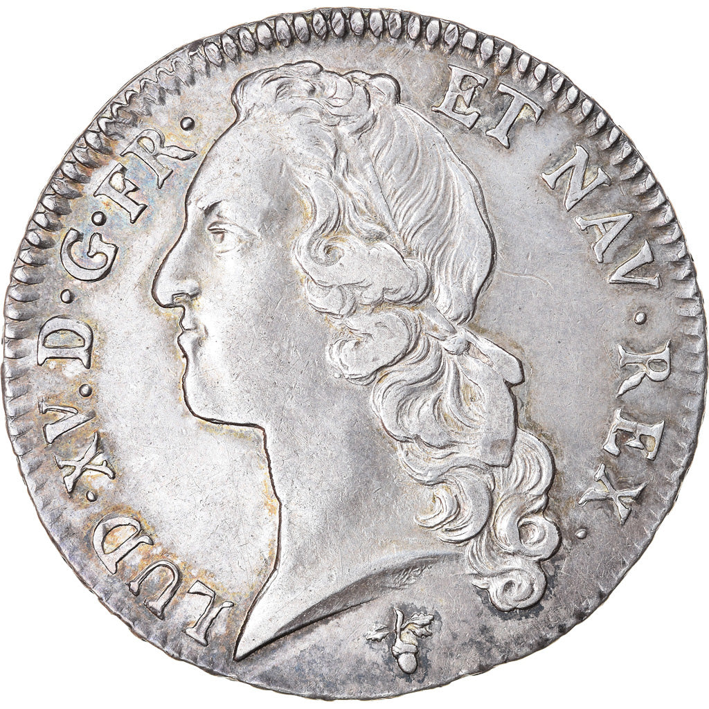 Moneta, Francia, Louis XV, Écu au bandeau, Ecu, 1770, La Rochelle, SPL-