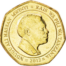 Tanzania, 50 Shilingi, 2012, KM #New, MS(63), Brass plated steel, 7.97