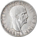 Coin, Albania, Vittorio Emanuele III, 10 Lek, 1939, Rome, AU(55-58), Silver