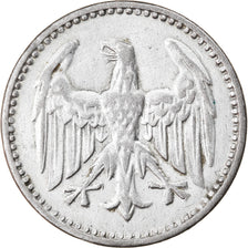 Münze, Deutschland, Weimarer Republik, 3 Mark, 1924, Karlsruhe, SS+, Silber