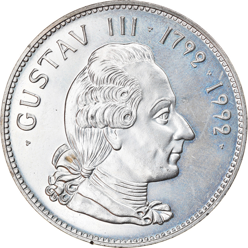 Moneta, Svezia, Carl XVI Gustaf, 200 Kronor, 1992, SPL, Argento, KM:879