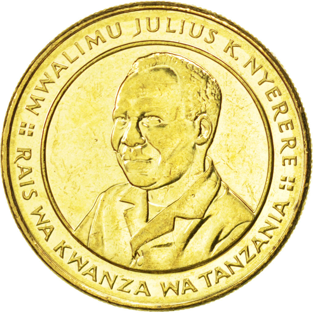 TANZANIA, 100 Shilingi, 1994, KM #32, MS(63), Brass Plated Steel, 9.03
