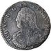 Munten, Frankrijk, Louis XV, 1/10 Écu aux branches d'olivier, 1734, Rennes, FR