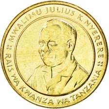 Tanzania, 100 Shillingi, 2012, KM #New, MS(63), Brass plated steel, 9.05