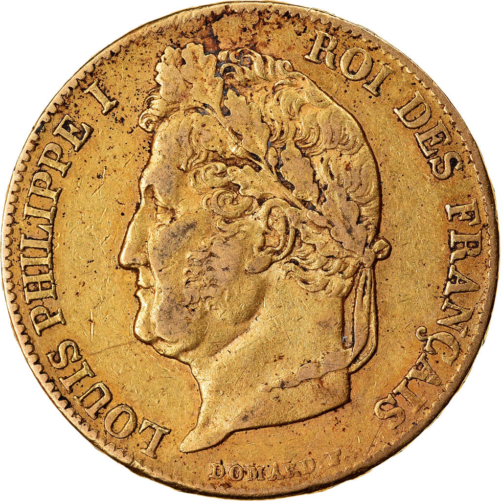 Monnaie, France, Louis-Philippe, 20 Francs, 1840, Paris, TB+, Or, Gadoury:1031
