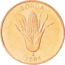 TONGA, Seniti, 2005, KM #66, MS(63), Bronze, 16.51, 1.73