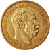 Coin, German States, PRUSSIA, Wilhelm I, 20 Mark, 1873, Frankfurt, AU(50-53)