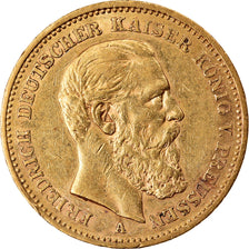 Coin, German States, PRUSSIA, Friedrich III, 20 Mark, 1888, Berlin, AU(50-53)