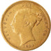 Munten, Australië, Victoria, 1/2 Sovereign, 1881, Sydney, FR+, Goud, KM:5