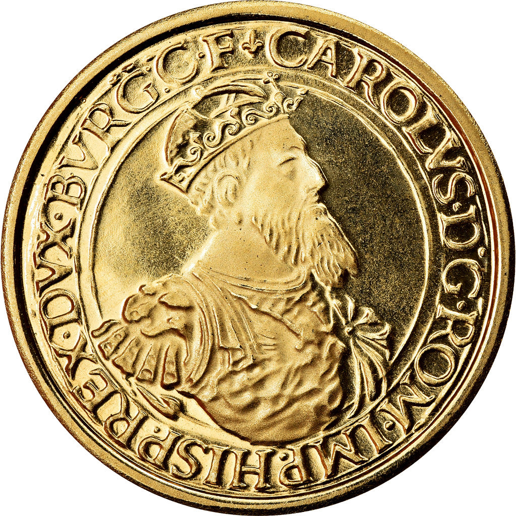 Munten, België, 50 Ecu, 1987, Brussels, FDC, Goud, KM:167