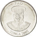 Coin, Tonga, King Taufa'ahau Tupou IV, 10 Seniti, 2005, MS(63), Nickel plated