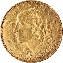 Moneta, Svizzera, 10 Francs, 1915, Bern, SPL-, Oro, KM:36