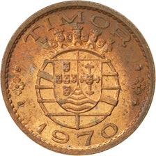 Coin, Timor, 20 Centavos, 1970, Lisbon, AU(55-58), Bronze, KM:17