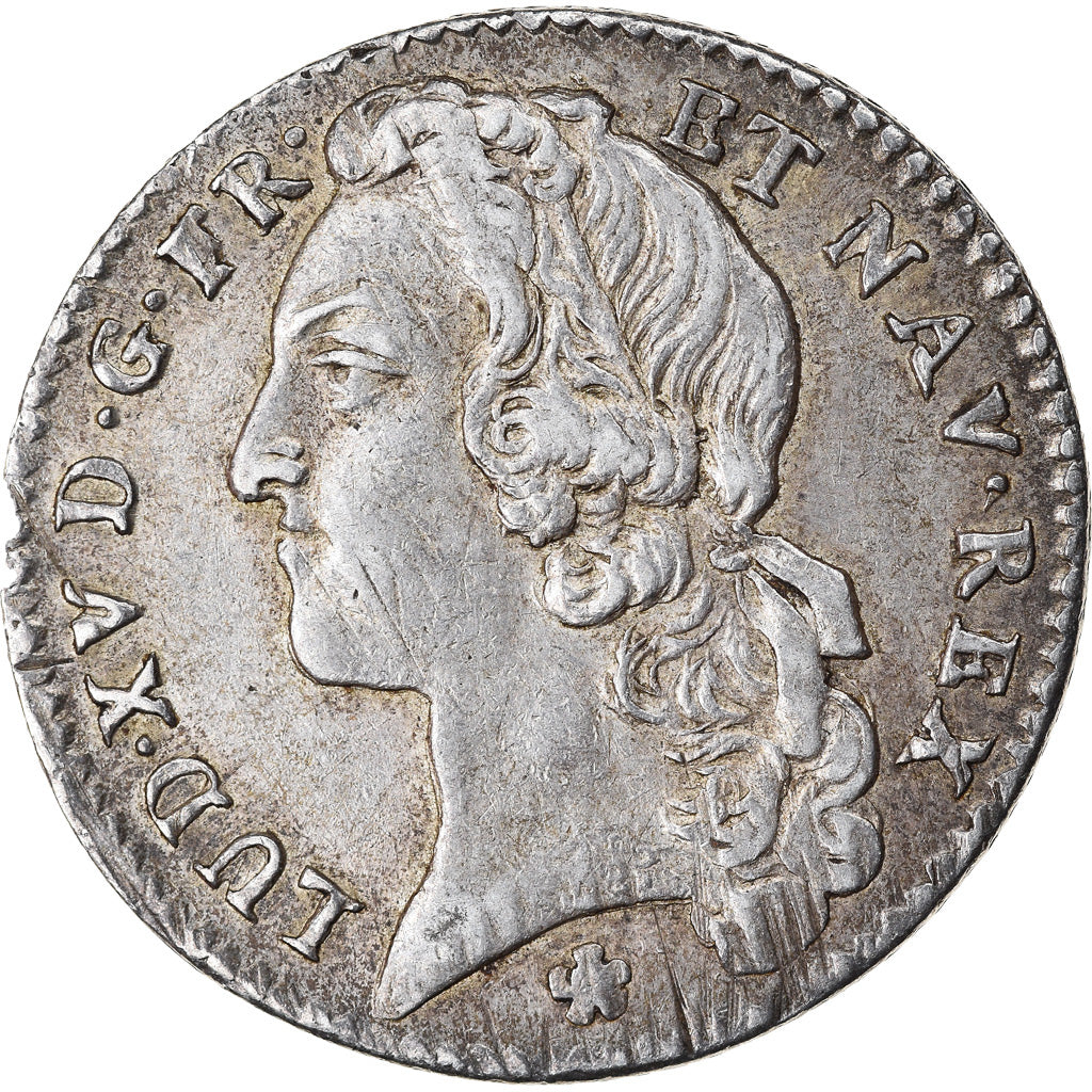 Coin, France, Louis XV, 1/5 Écu au bandeau, 24 Sols, 1/5 ECU, 1741, Metz