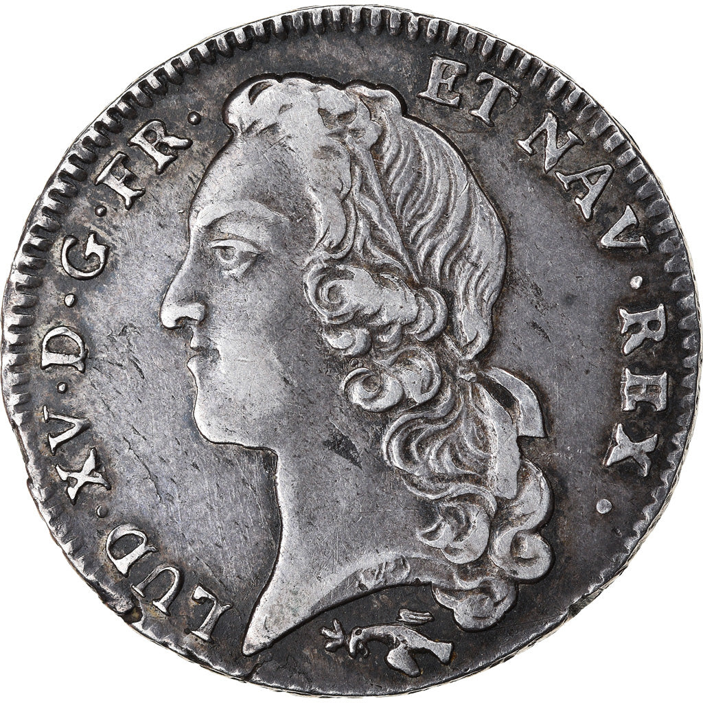 Moneta, Francia, Louis XV, 1/5 Écu au bandeau, 24 Sols, 1/5 ECU, 1770, Besan