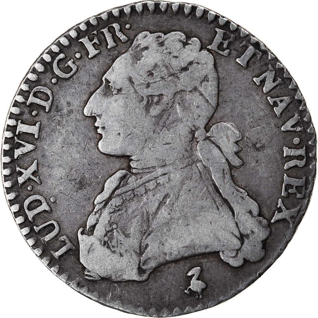 Monnaie, France, Louis XVI, 1/10 Écu, 12 Sols, 1/10 ECU, 1789, Paris, TB+