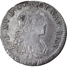 Moneta, Francia, Louis XV, 20 Sols, 1/6 ECU, 1720, Toulouse, BB+, Argento