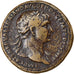 Moeda, Trajan, Sestertius, AD 107-110, Rome, Rara, EF(40-45), Bronze, RIC:569