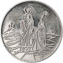 Coin, VATICAN CITY, John Paul II, 500 Lire, 1984, Roma, MS(63), Silver, KM:184