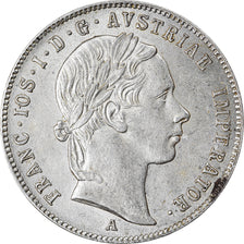 Münze, Österreich, Franz Joseph I, 20 Kreuzer, 1853, UNZ, Silber, KM:2211