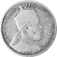 Monnaie, Éthiopie, Menelik II, Gersh, 1903, Paris, TB, Argent, KM:12