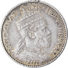 Monnaie, Éthiopie, Menelik II, Gersh, 1903, Paris, SUP, Argent, KM:12