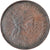 Coin, Ethiopia, Menelik II, 1/32 Birr, 1889, VF(30-35), Copper Or Brass, KM:11
