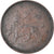 Coin, Ethiopia, Menelik II, 1/32 Birr, 1889, VF(30-35), Copper Or Brass, KM:11