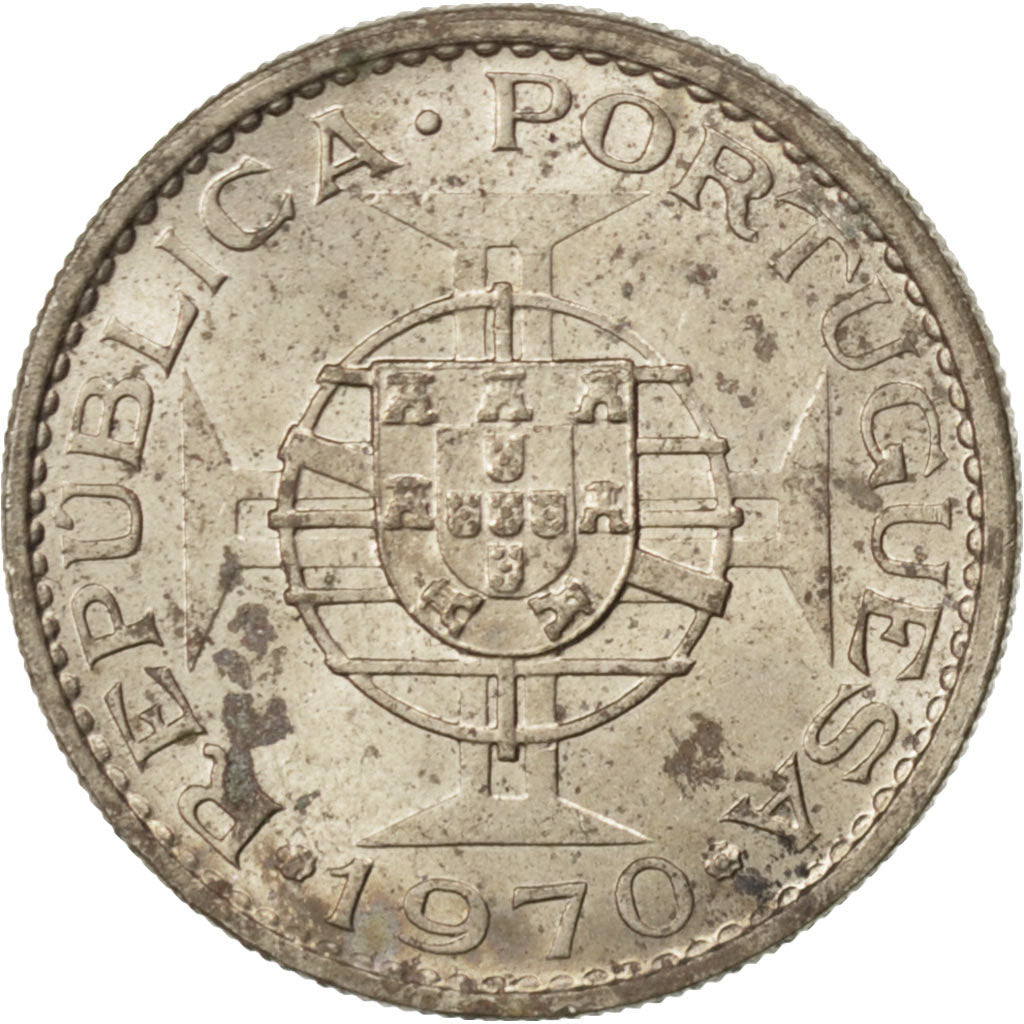 Timor, 2-1/2 Escudos, 1970, Lisbon, SPL-, Rame-nichel, KM:20