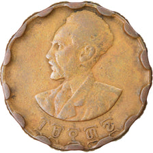 Moneta, Etiopia, Haile Selassie I, 25 Cents, Haya Amist Santeem, 1944, Paris