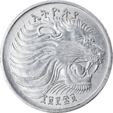 Moeda, Etiópia, Cent, 1977, British Royal Mint, AU(55-58), Alumínio, KM:43.1