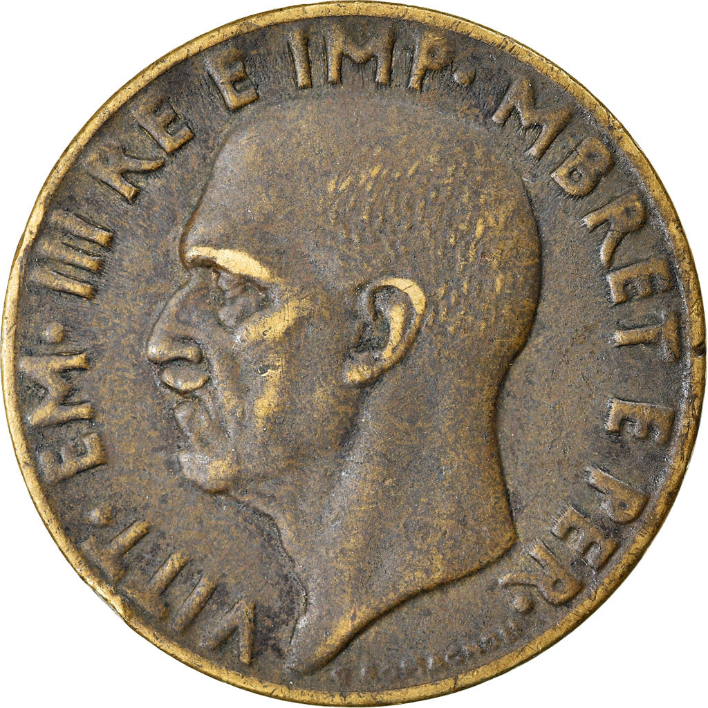 Coin, Albania, Vittorio Emanuele III, 0.10 Lek, 1940, Rome, EF(40-45)