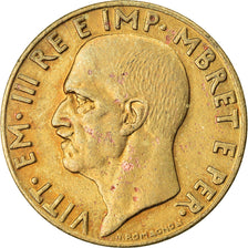 Münze, Albania, Vittorio Emanuele III, 0.10 Lek, 1940, Rome, SS