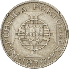 Munten, Timor, 10 Escudos, 1970, ZF, Copper-nickel, KM:22
